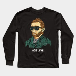 Van Gogh, Master of the Selfie Long Sleeve T-Shirt